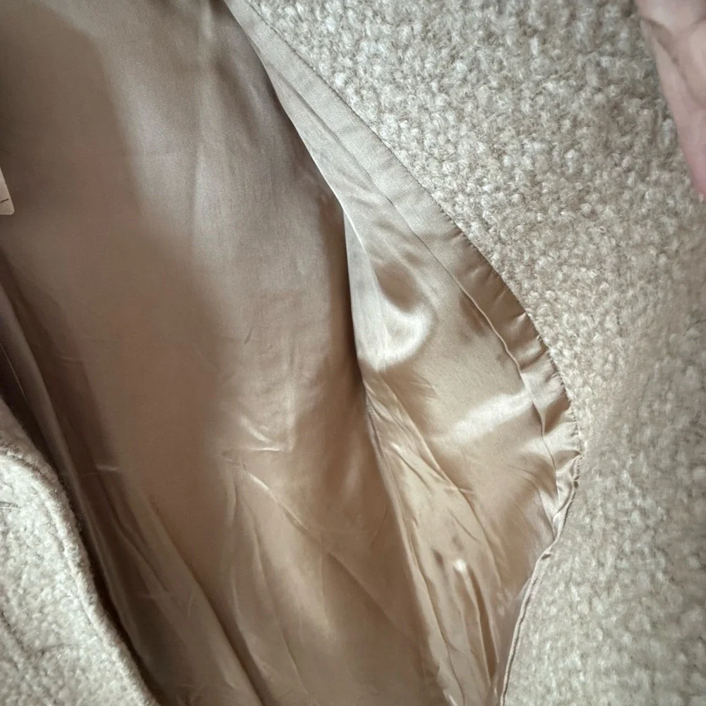 Philosophy di Lorenzo Serafini Tan Virgin Wool Coat - Small - Picture 6 of 7